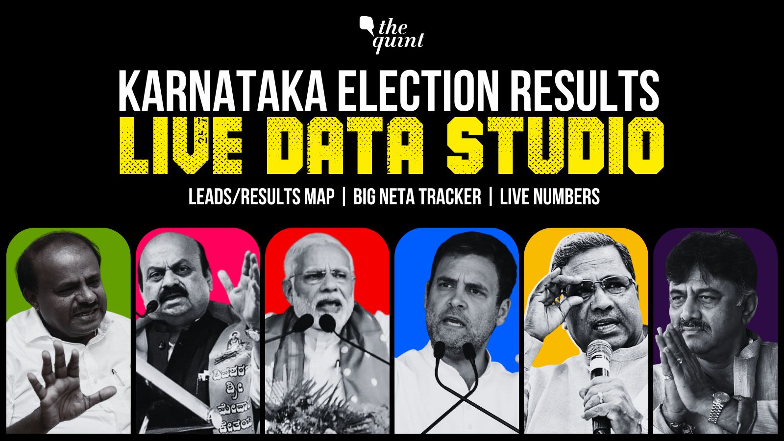 Karnataka Election Results 2023: LIVE Data Studio by The Quint on ...